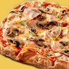Фото к позиции меню Пицца Ветчина грибы прямоугольная