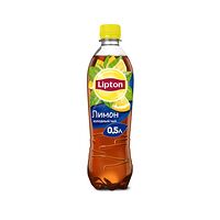 Холодный чёрный чай с лимоном Lipton