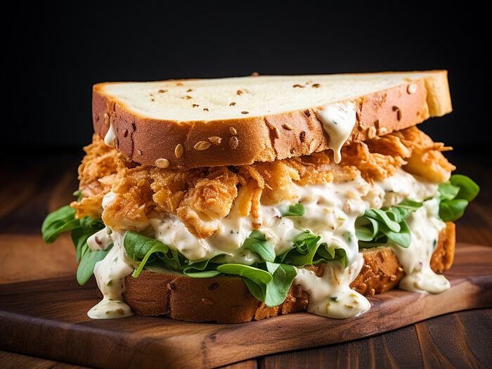 Chicken mayo sandwich