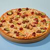 Фото к позиции меню Пицца «Санта-Барбара» на тонком тесте 30 см