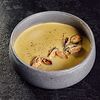 Фото к позиции меню Крем-суп из атлантических мидий