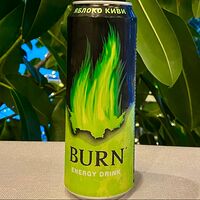 Энергетический напиток Burn со вкусом яблоко-киви