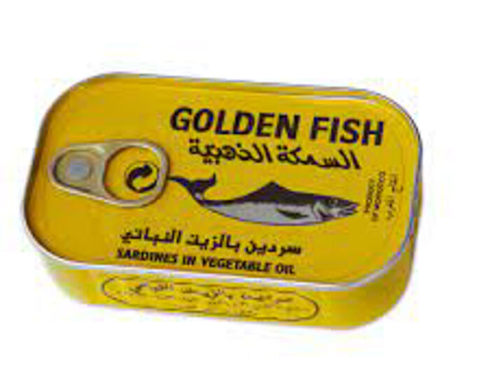 Golden Fish Spiced Sardines in Veg Oil