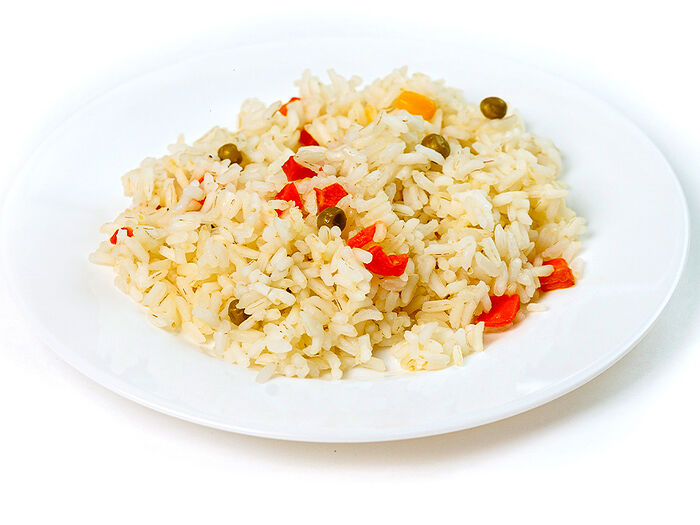 Рис пикантный с овощами