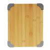 Фото к позиции меню Satoshi доска разделочная бамбук, силикон, 27х22х1,5см