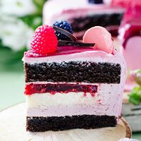 Десерт Шоко берри кейк