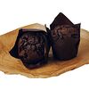 Фото к позиции меню Маффин шоколадный с кусочками шоколада