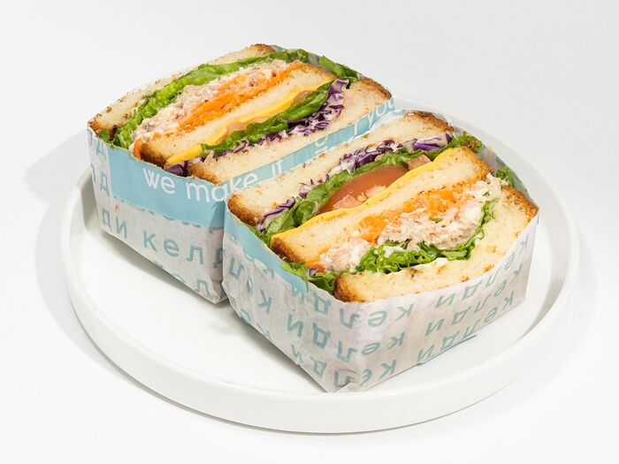 Корейский сэндвич с тунцом