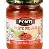 Фото к позиции меню Соус Pesto Rosso на основе подсолнечного масла Ponti ст/б (0,135кг/0,270мл)