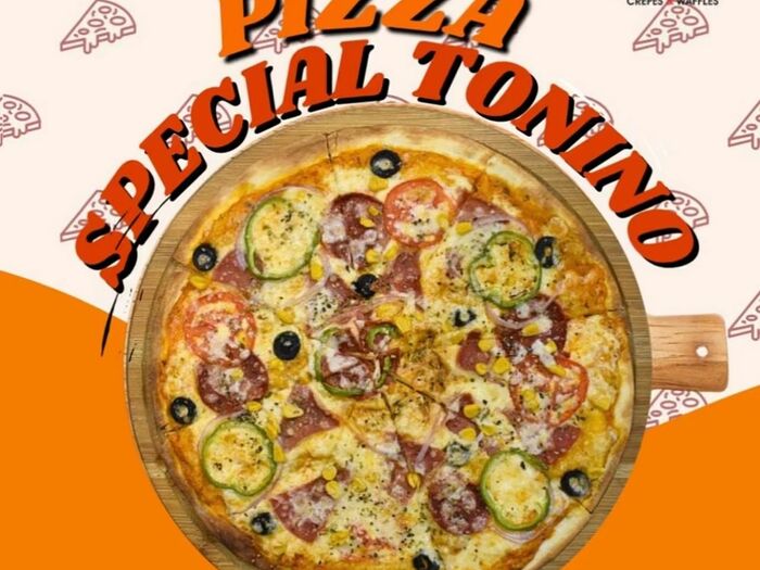 Pizza spéciale tonino
