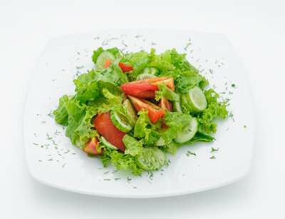 Овощной салат без заправки
