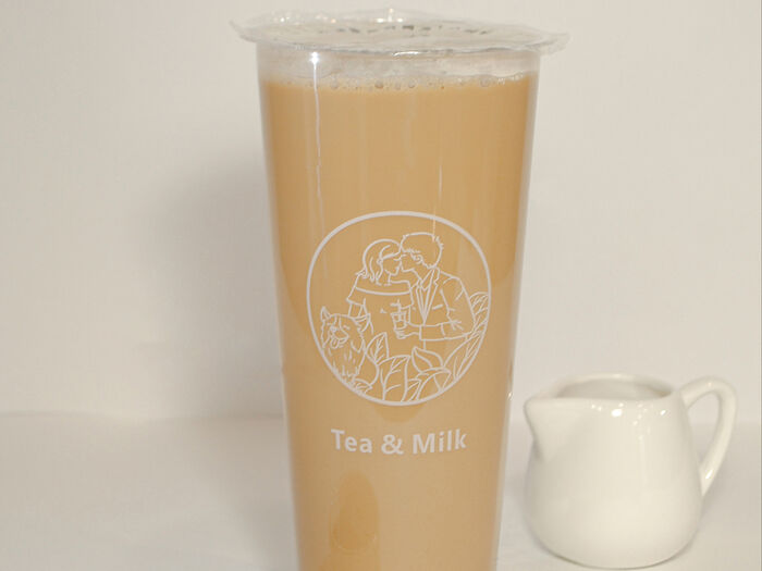 Черный чай с молоком по-гонконгски