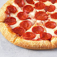 Пицца Пепперони 30 см на толстом с сыром