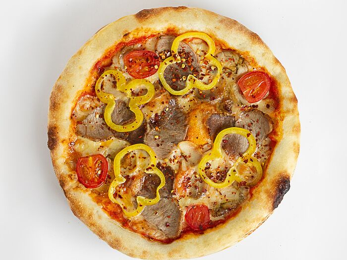 Пицца Барбекю с мясом гриль