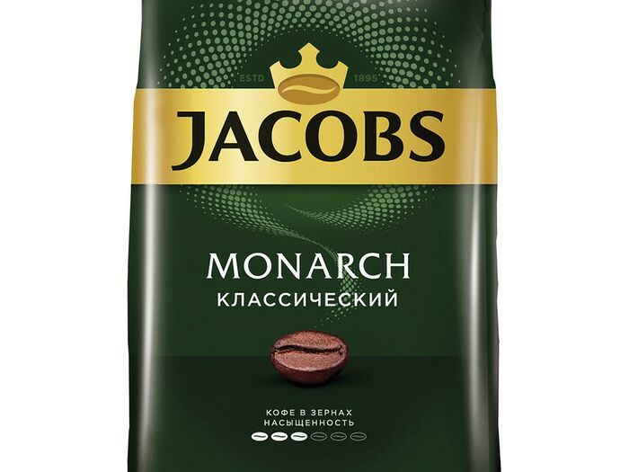 Кофе в зернах классический Jacobs Monarch 800г