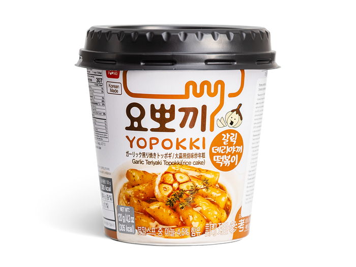 Рисовые Топокки Yopokki со вкусом чеснока-терияки