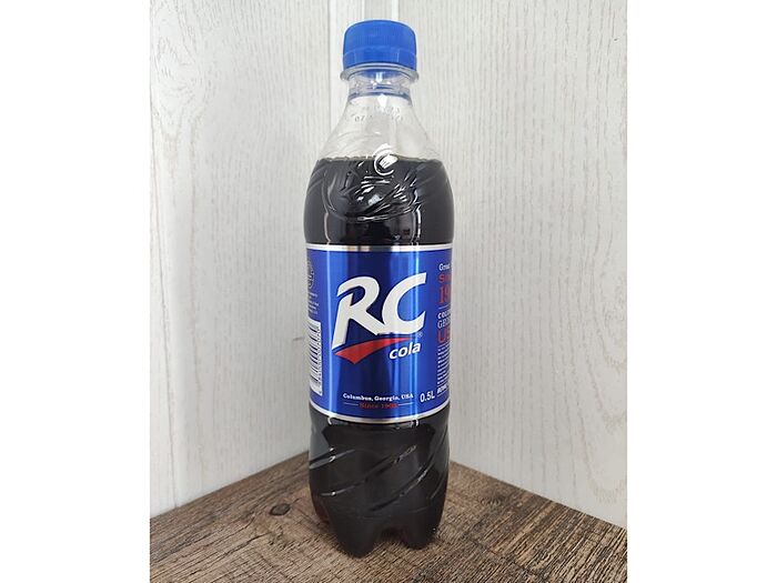 Газированный напиток Rc Cola производство Оби Зулол