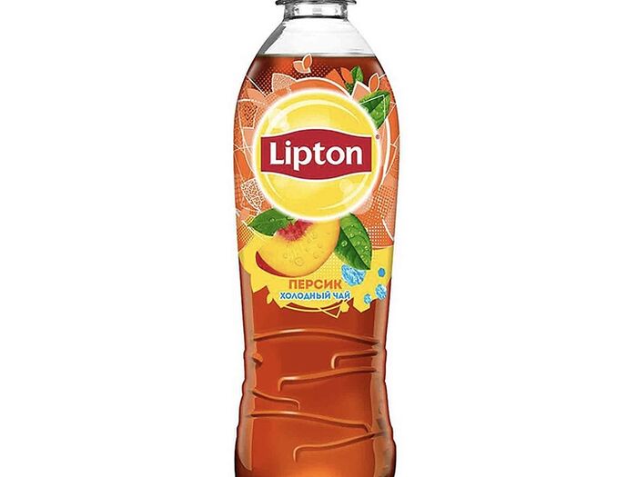 Холодный чай Lipton персик