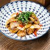 Фото к позиции меню Тёплый салат с цыплёнком в азиатском стиле