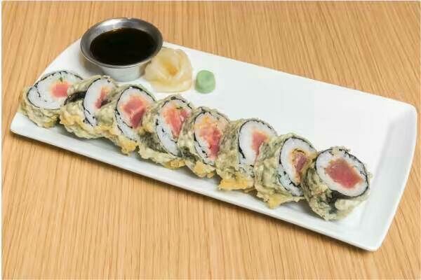 Tuna tempura rolls