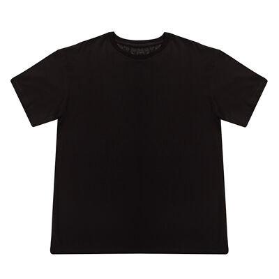 Omsa женская футболка оверсайз, р.44-50, цвет черный, 100% хлопок, d1301