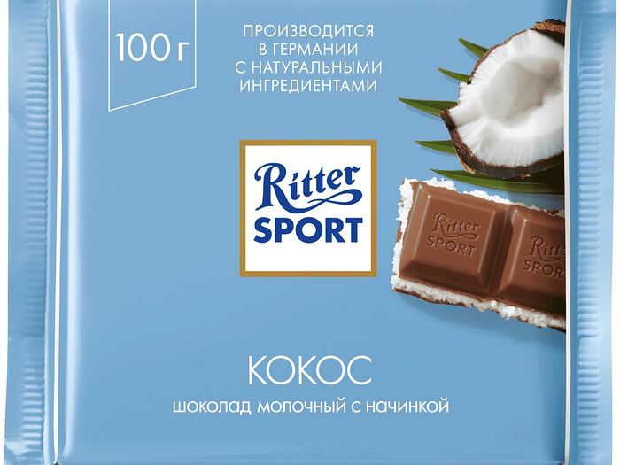 Ritter sport кокос