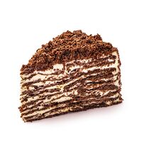 Торт Неаполеон шоколадно-кокосовый