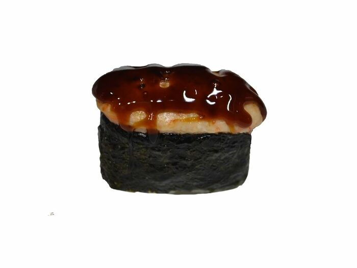 Запечённая суши с лососем