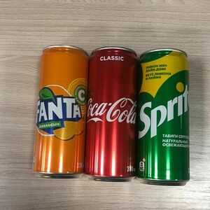 Coca-Сola, Fanta, Sprite