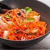 Фото к позиции меню Морковь по-корейски с морепродуктами