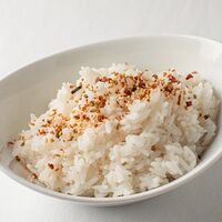 Белый рис на пару