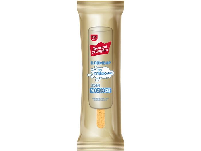 Мороженое Золотой стандарт эскимо московское