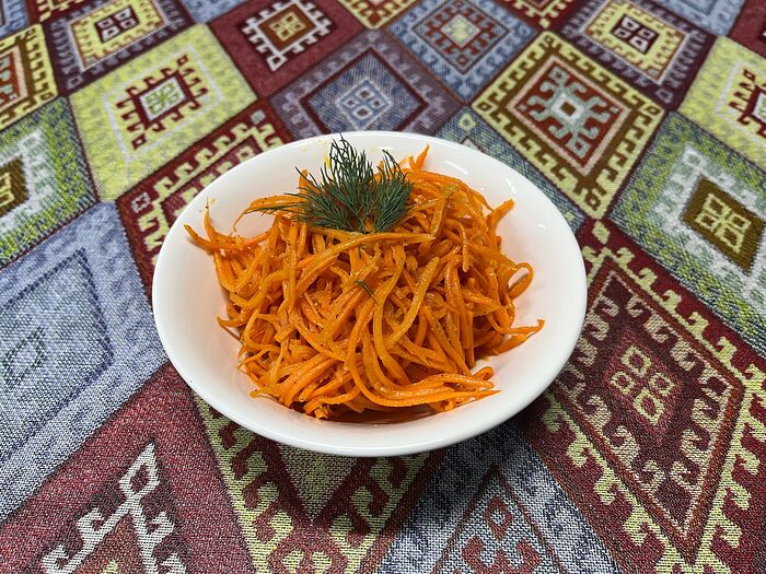 Морковь по-корейски со специями