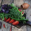 Фото к позиции меню Овощной букет из обычных овощей