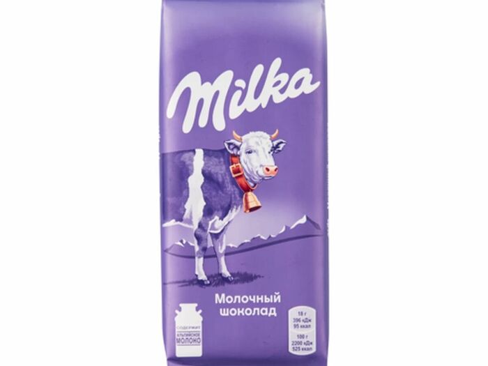 Milka молочный шоколад