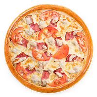 Пицца Цезарь 26 см стандартное тесто