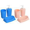 Фото к позиции меню Vetta набор для ванной 3 пр., пластик, 2 цвета