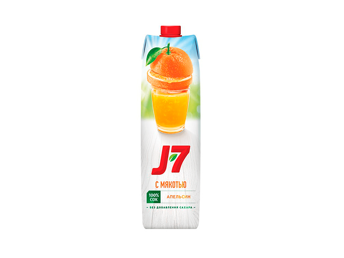 Сок J7 Апельсин 0,97