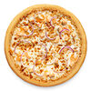 Фото к позиции меню Пицца Золотая рыбка на пышном тесте