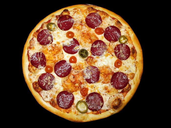 Острая пицца Пепперони