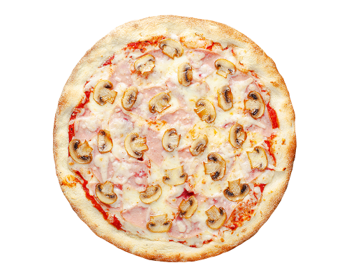Пицца Прошутто фунги на тонком тесте 25 см