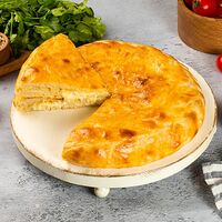 Осетинский пирог Цахараджын с сыром и свекольными листьями