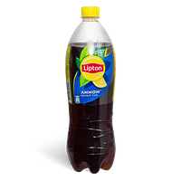 Черный чай Lipton 1л со вкусом лимона