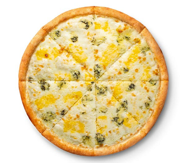 Пицца Четыре сыра 30см тонкая
