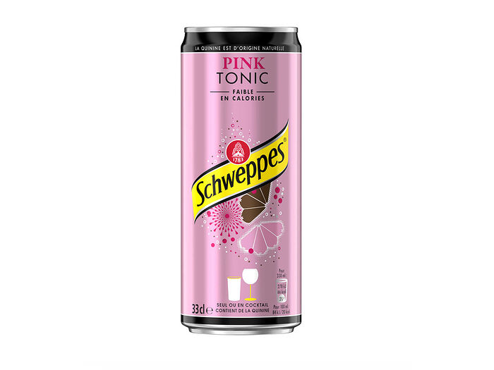 Schweppes Pink tonic