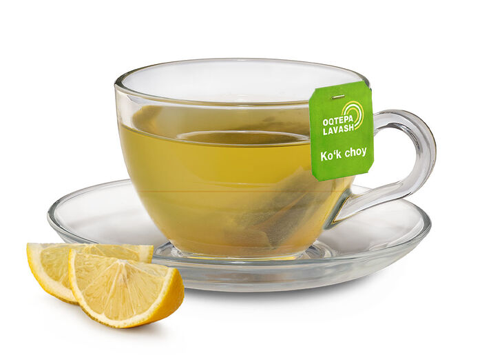 Зелёный чай с лимоном, 0.3l