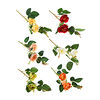 Фото к позиции меню Ladecor цветок искуственный в виде кустовой розы, 51 см, пластик, 6 цветов