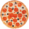 Фото к позиции меню Пицца Пепперони томат