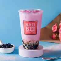 Sakura milk tea L