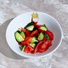 Фото к позиции меню Овощной салат с маслом